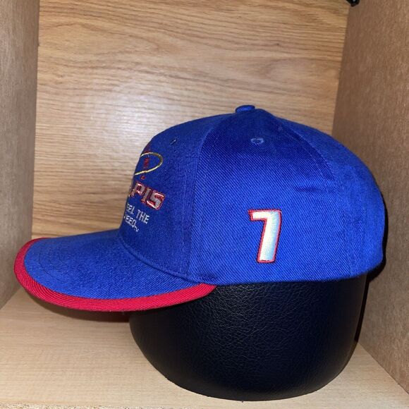 Vintage Max Papis Miller Lite #7 Nascar Racing Strapback Hat “Feel The Speed” - Picture 6 of 10